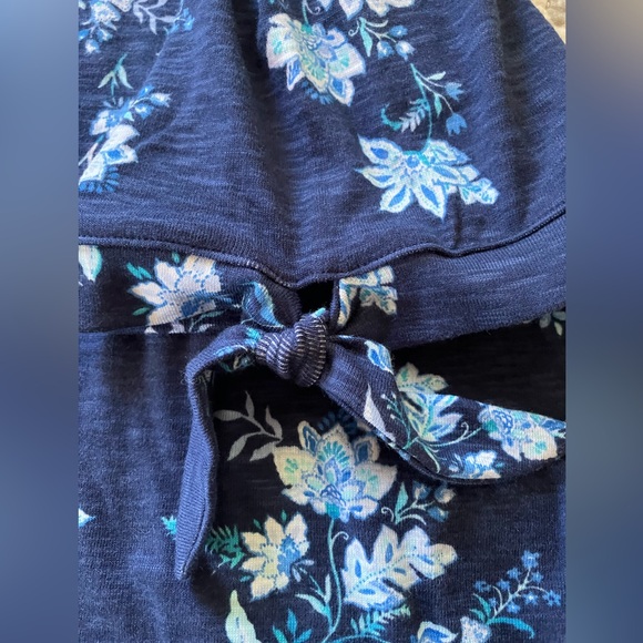 Croft and Barrow V-Neck T-shirt XXL tie Sleeves - Picture 4 of 4